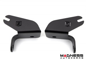 Ford Bronco Lighting Upgrade - Front - Factory Bumper - ZROADZ - Bumper Top Light Bar - w/ 30 Inch Single Row LED Bar